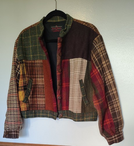 Unique vintage boxy wool - vintage,